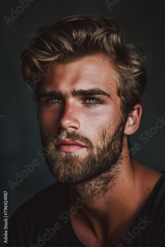 portrait of a beautiful men 