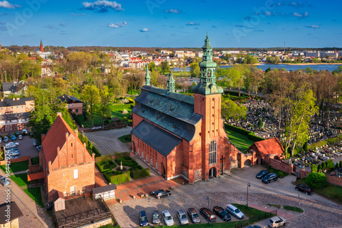 Beautiful scenery of Kartuzy in the Kashubian Lake District, Pomerania. Poland