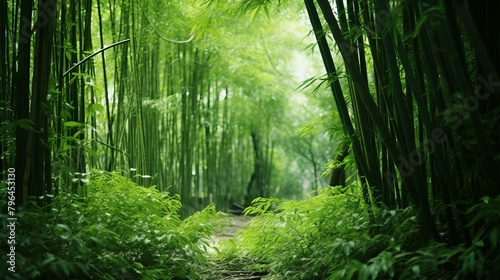 b'The Green Bamboo Forest' photo