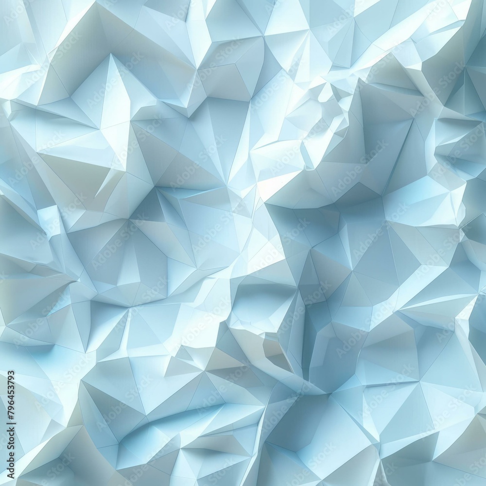 b'3D rendering of a white crumpled paper surface' b'3D rendering of a white crumpled paper surface'