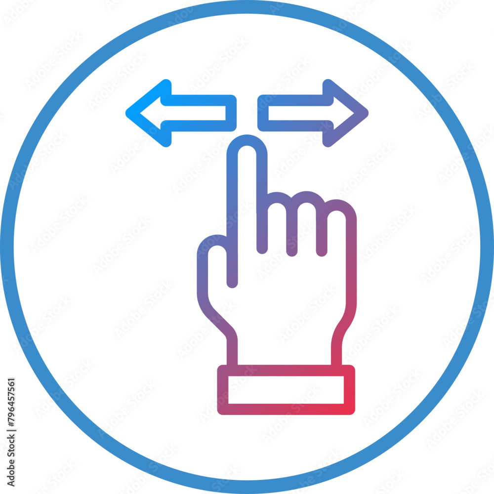 Gesture Control Icon Style Gesture Control Icon Style