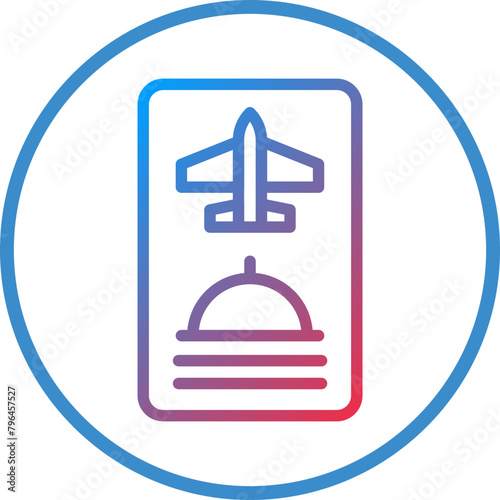 Digital Inflight Menu Icon Style