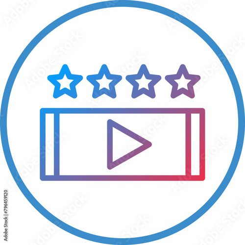 Video Review Icon Style