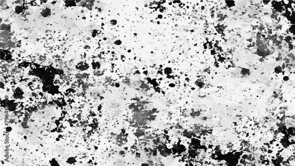 Obraz premium グレースケールのグランジベクター素材
