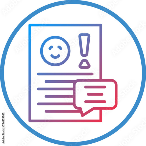 Complaint Icon Style