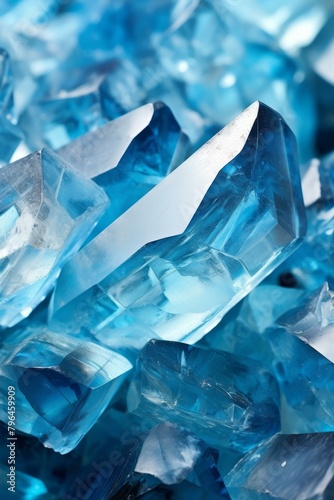 b'Blue Topaz Crystal Cluster' photo