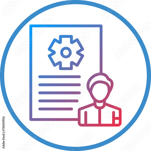 De Identification Icon Style