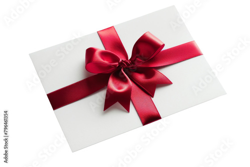 Gift Card Display On Transparent Background.