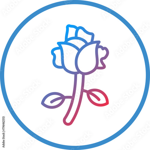 Rose Icon Style