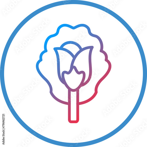 Pea Flower Icon Style