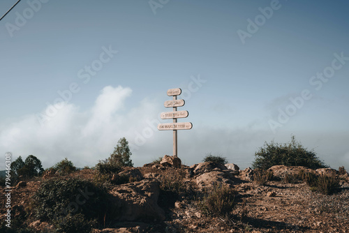 The summit of isk waklim 1151m in Morocco.  
 photo