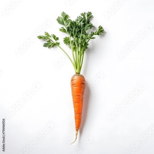 carrot isolated on white background