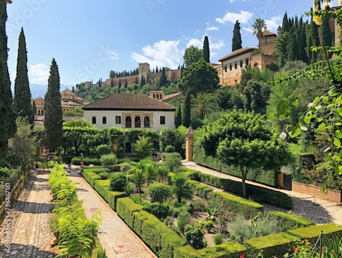  "Panoramic Alhambra View"