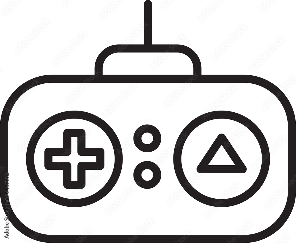 Game Controller Icon Illustration Game Controller Icon Illustration