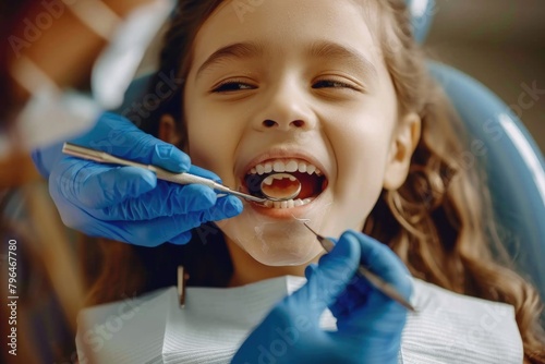 Dental treatment for children.