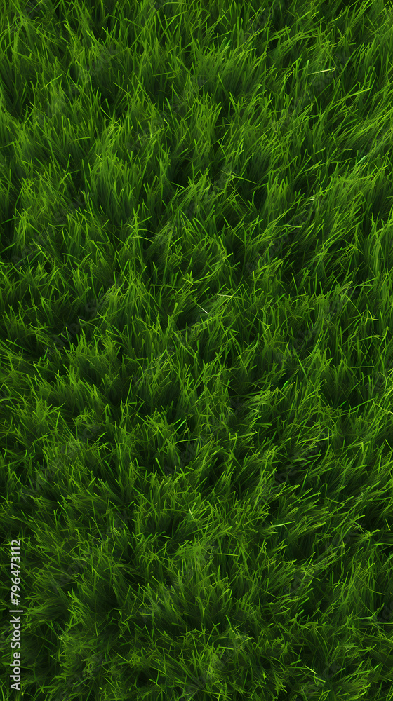 3D rendering of grass texture 3D rendering of grass texture