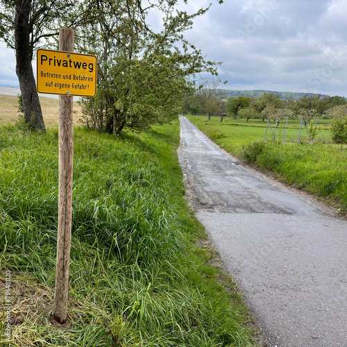 Privatweg photo