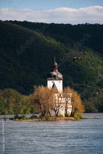 Foto Burg Pfalzgrafenstein in Kaub, April 2024
