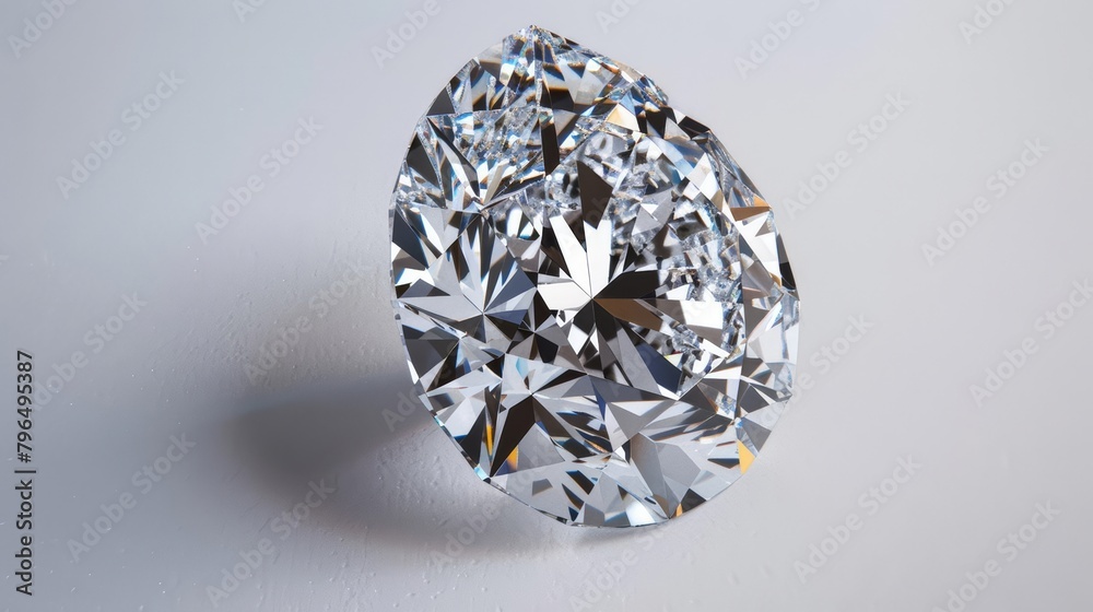 In the jewelers loupe, the facets of a newly cut diamond sparkle intensely, each angle meticulously crafted to enhance the stone s natural brilliance and fire In the jewelers loupe, the facets of a newly cut diamond sparkle intensely, each angle meticulously crafted to enhance the stone s natural brilliance and fire