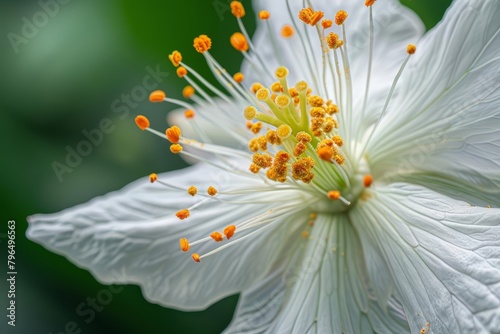 The anatomy of a flower typically includes petals, sepals, stamens, and a pistil, each playing a crucial role in the process of pollination and reproduction, science concept