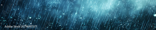 豪雨の風景 Generative AI