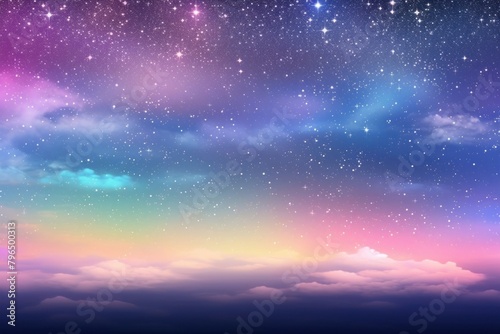 Holographic sky background space night backgrounds.