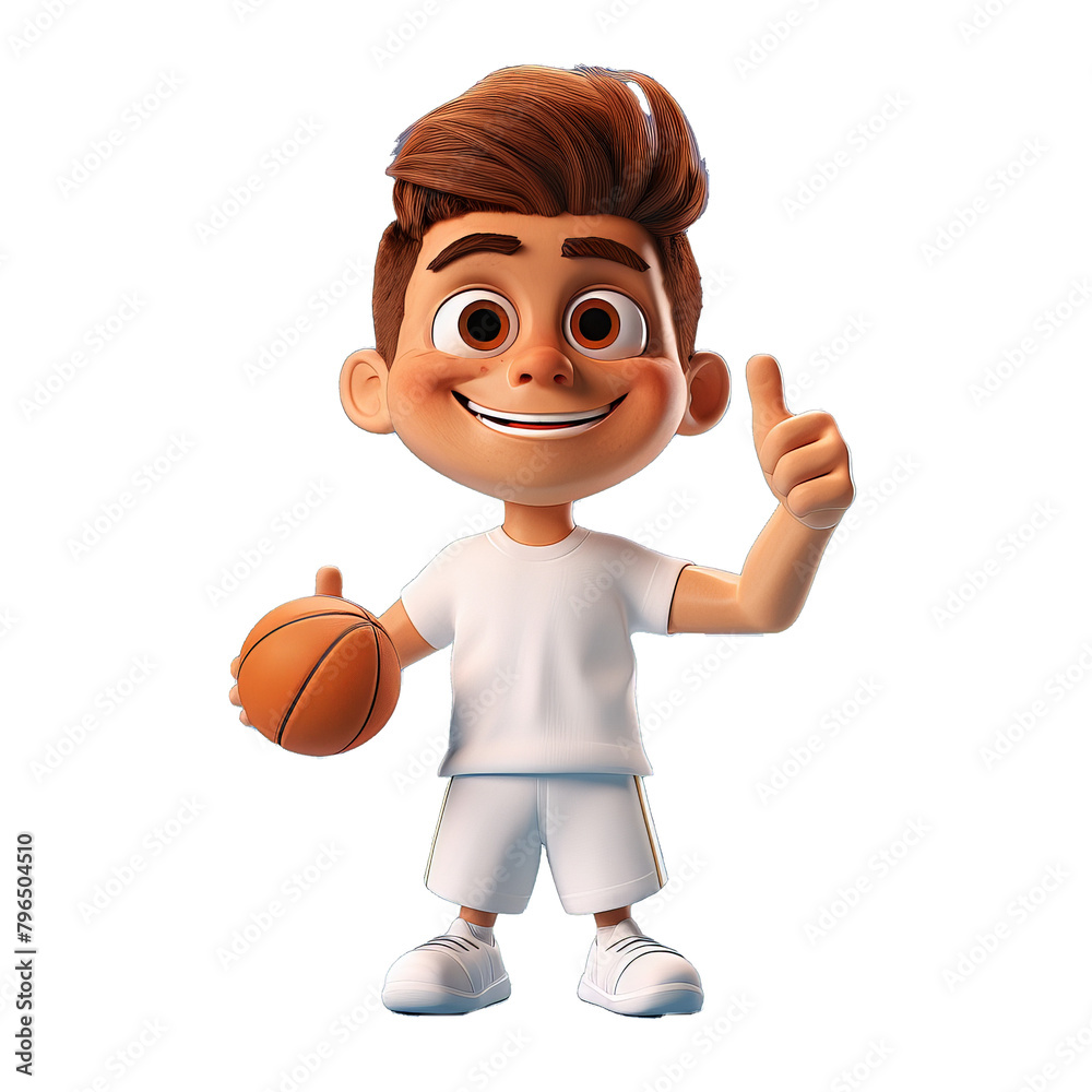 cartoon character of a young man playing basket cartoon character of a young man playing basket