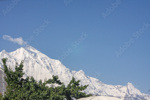 Alluring view of Rakaposhi Mountain, Karimabad, Hunza photo
