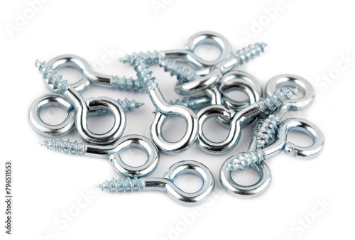 Ring hooked screw