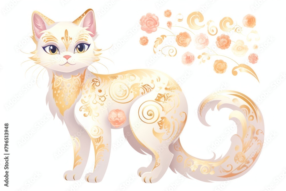 Cat animal mammal pet.