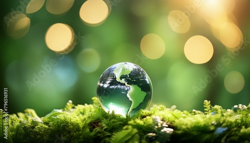 1. "Earth's Symphony: Bokeh Glow in Abstract Green Harmony"earth, globe, world, planet, green, map, nature, 