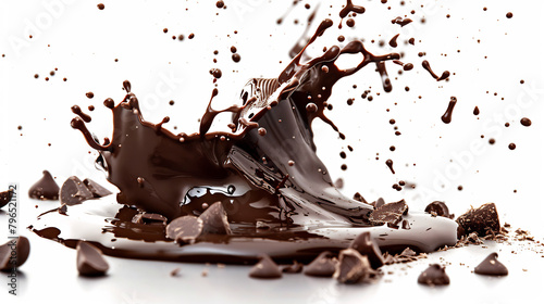 Delicious Chocolate Splash photo