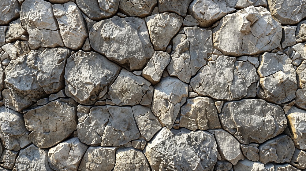 Seamless Photorealistic Rock Wall Texture