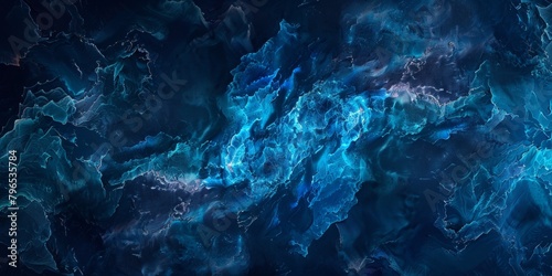 A blue and purple space background with a blue and purple swirl