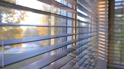 Linear Window Blinds Horizontal blinds for privacy and light control