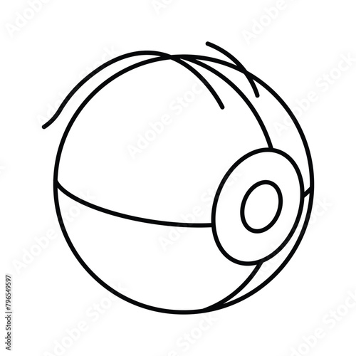 Mechanical eye vector, artificial intelligence icon design