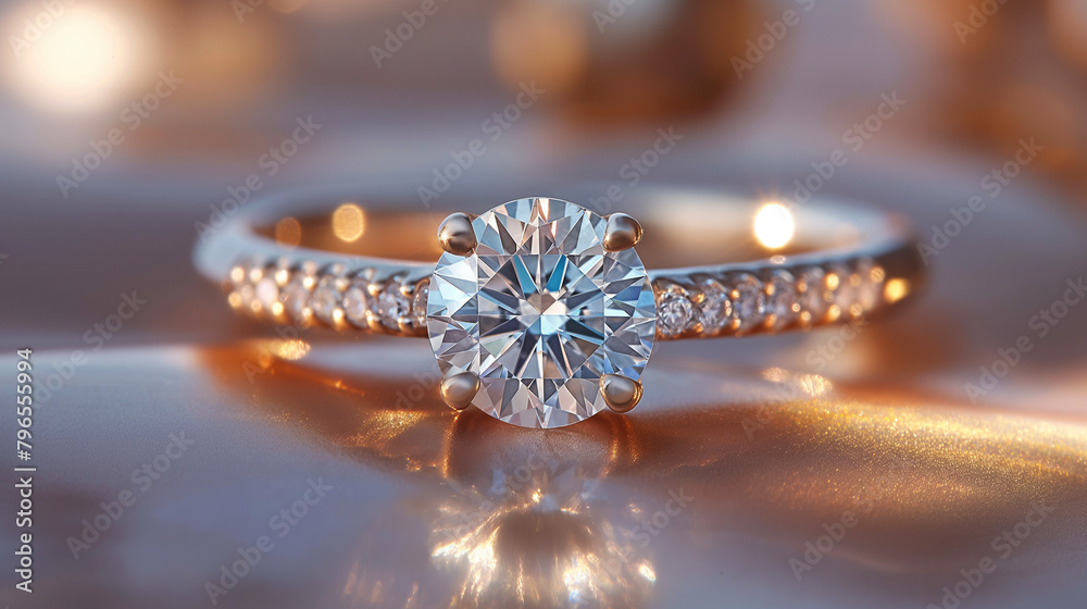 Diamond Ring Close up