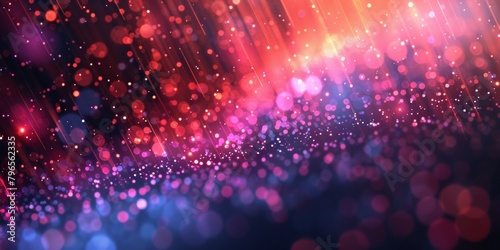 A colorful background with many small dots of different colors