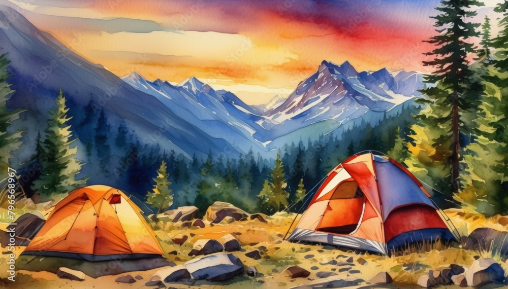 Watercolor Camp