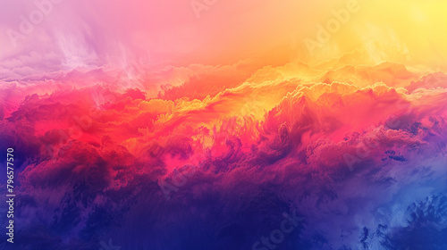 Absorb the kinetic energy of a sunrise gradient panorama bursting with vitality, where vibrant hues transition into profound shades, creating a compelling space for graphic exploration. © Best