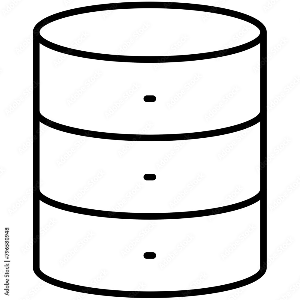 Database Management Black Outline Icon Pack Database Management Black Outline Icon Pack