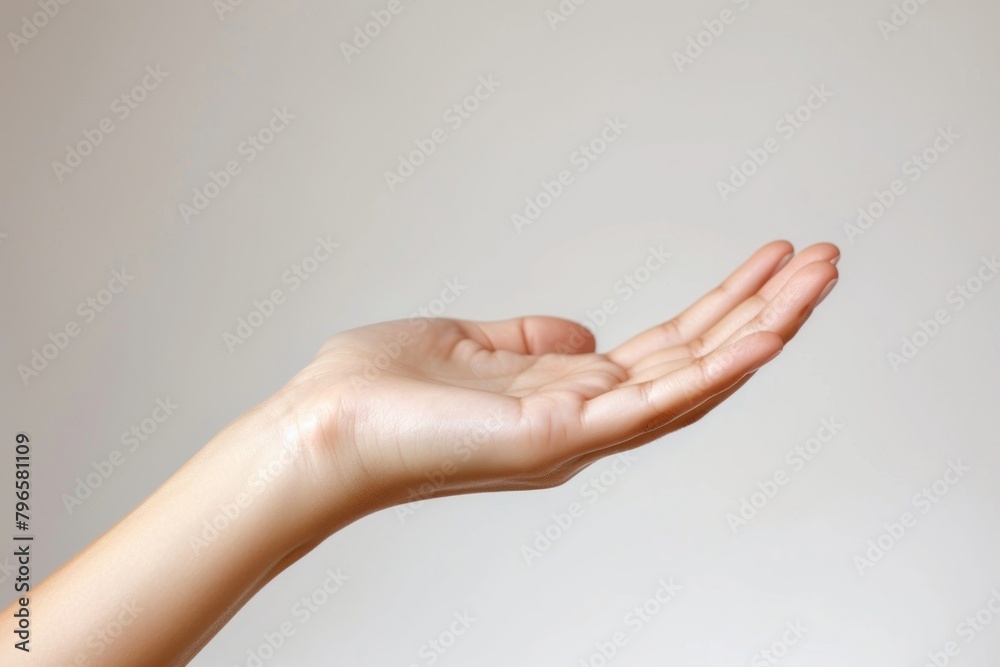 Hand holding pose finger adult woman. Hand holding pose finger adult woman.