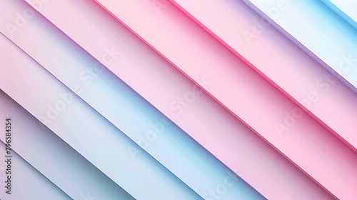 Abstract Modern Background with Diagonal Lines Element and Pink Blue Soft Pastel Colors
