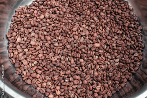 Arabica coffee roast beans. Indonesian specialty Arabica coffee