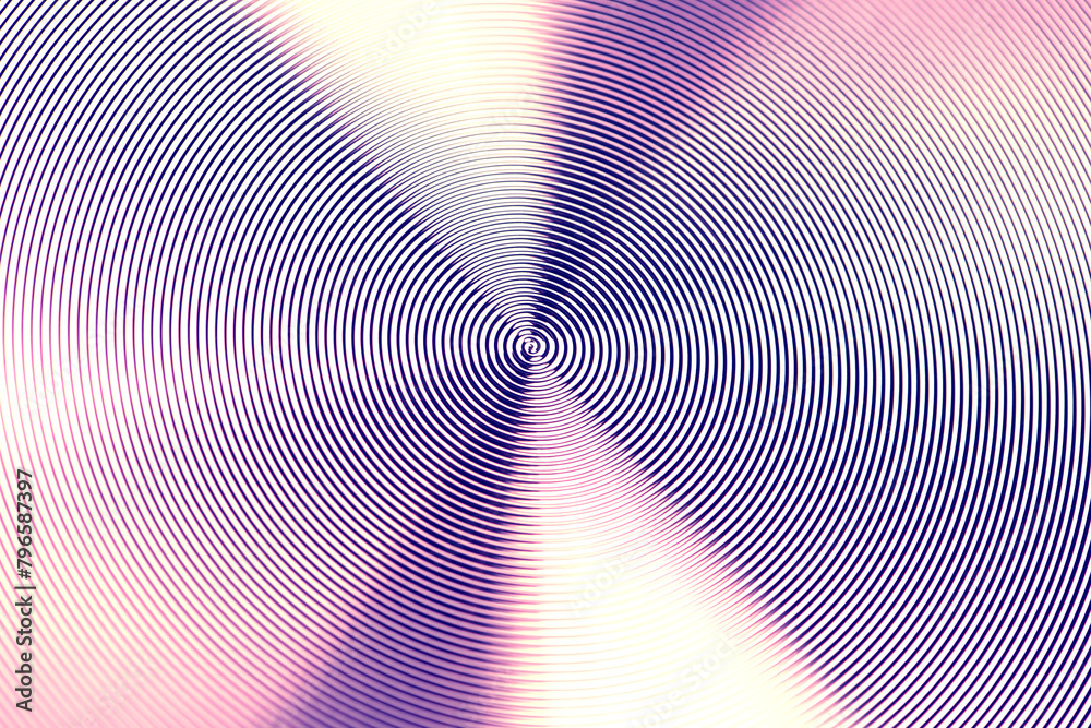 © Akova - Texture of blue metal. Round metal texture. Metal texture background. Extrem close-up.