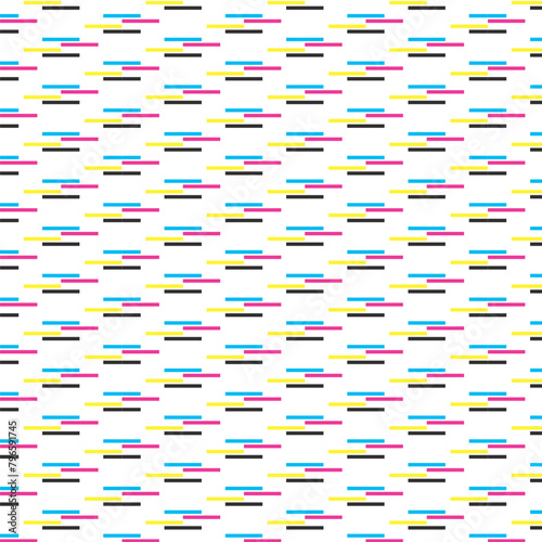illustration colorful lines pattern
