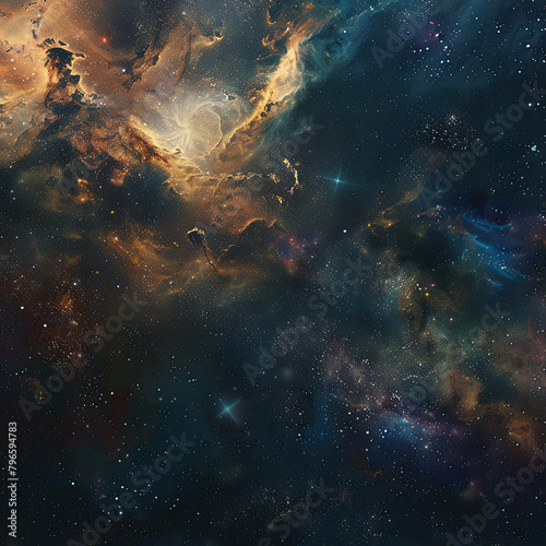 Cosmic Infinity A Stellar Backdrop © Digital