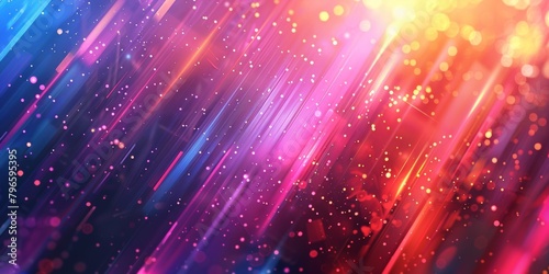 A colorful, abstract background with a lot of sparkles