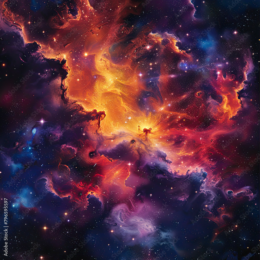 Cosmic Infinity A Stellar Backdrop Cosmic Infinity A Stellar Backdrop