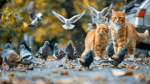 Cat amongst the pigeons,generative ai
